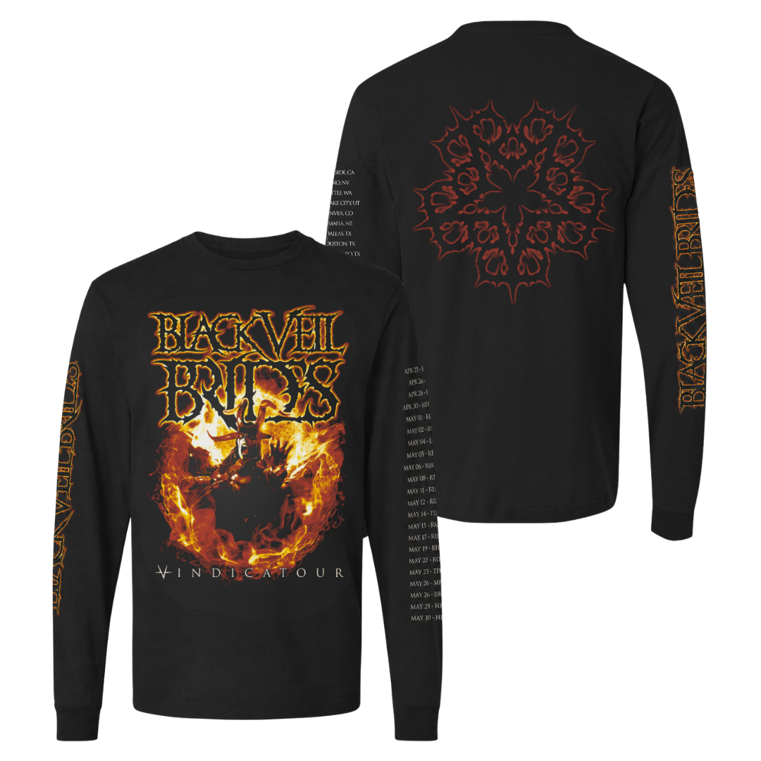 Fire Long Sleeve Tee - Apparel