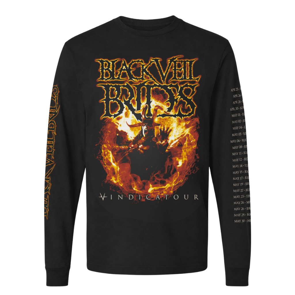 Fire Long Sleeve Tee - Apparel