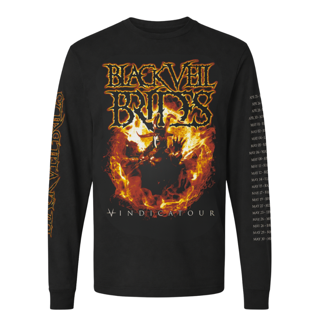 Fire Long Sleeve Tee - Apparel
