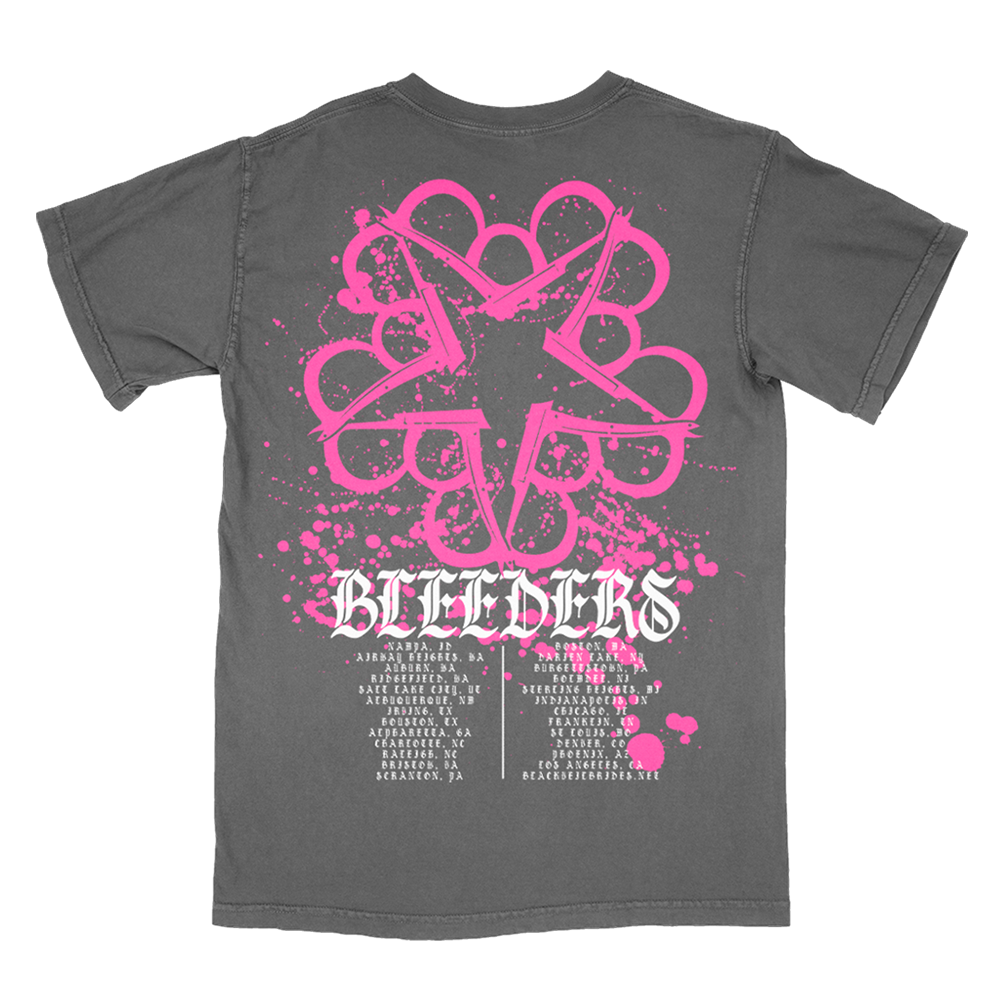 "Bleeders" Splatter Exclusive T-Shirt Back