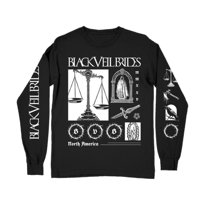 Scales of Justice Longsleeve T-Shirt