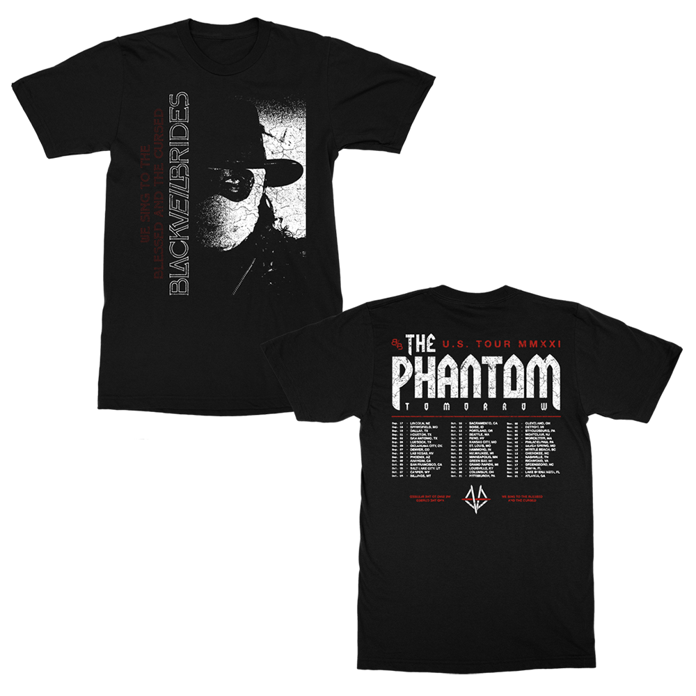 The Phantom Tomorrow Tour T-Shirt Front & Back