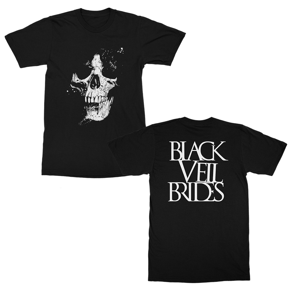 T-Shirt – Store Veil Brides Official Black Skull